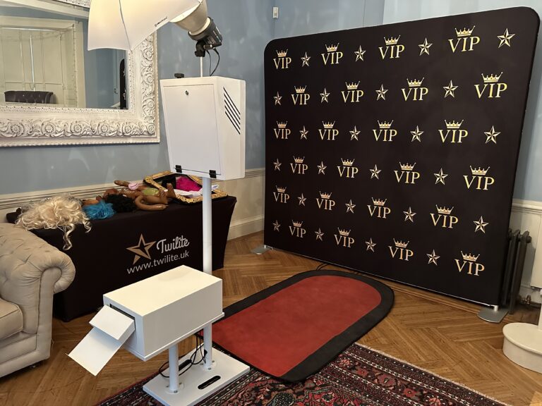 Stunning Fitted Backdrop Hire | OPL